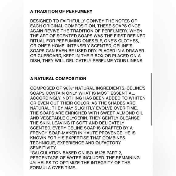 NIB Celine Perfumed Soap Trio - Picture 4 of 5